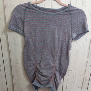 Athleta Striped Workout Top